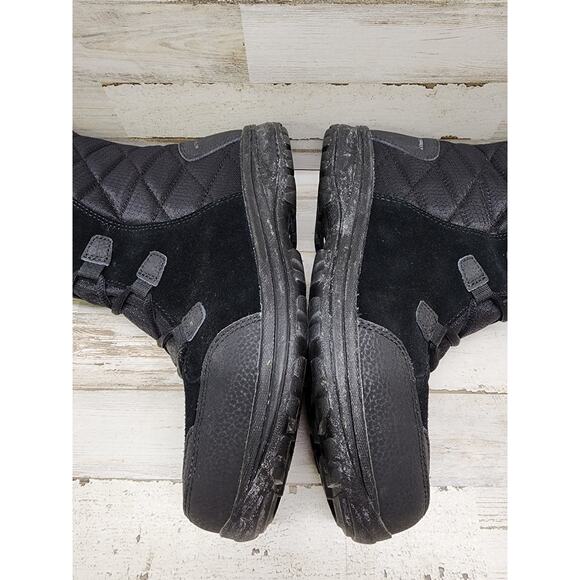 Columbia Womens YL5328-010 Waterproofed Black Fur Boots Size 10 - Picture 9 of 12